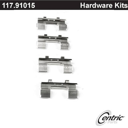 Centric Parts Disc Brake Hardware Kit, 117.91015 117.91015
